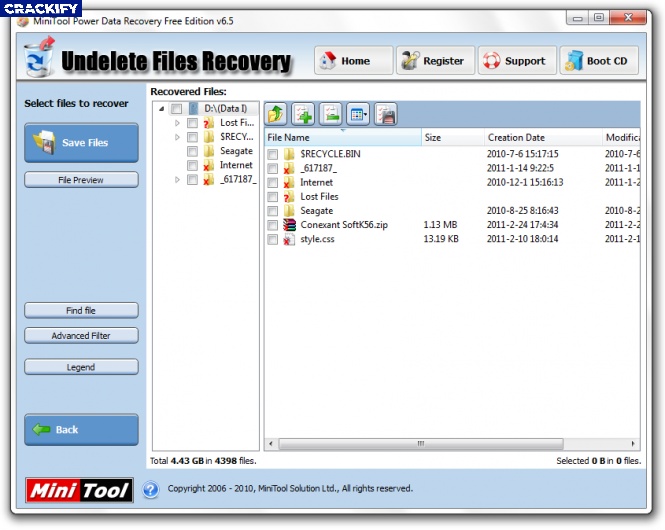 any data recovery software with registration key