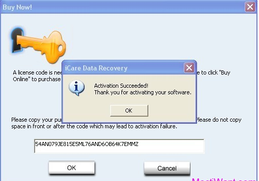 any data recovery software with registration key